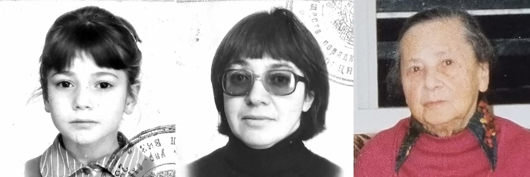 Три женщины, три поколения: я, моя мама и моя дочка Маша